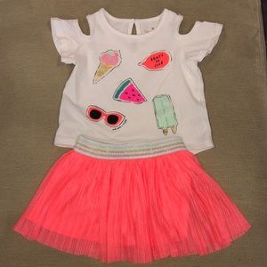 Kate Spade Shirt and Skirt